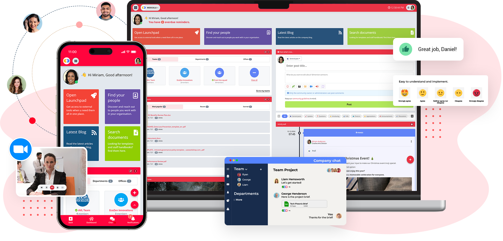 A cloud intranet is your single source of truth for everyone. A cloud intranet is your single source of truth for everyone.